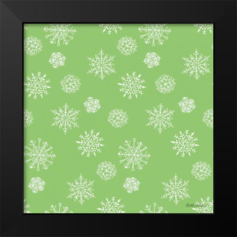 Holiday Paws Step 04E Black Modern Wood Framed Art Print by Grove, Beth