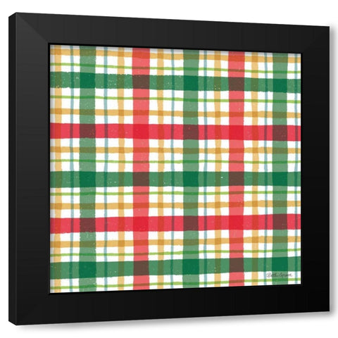Holiday Paws Step 05 Black Modern Wood Framed Art Print by Grove, Beth