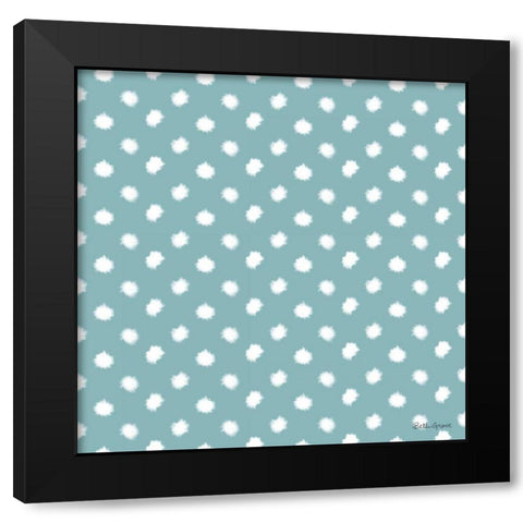 Holiday Paws Step 06B Black Modern Wood Framed Art Print with Double Matting by Grove, Beth