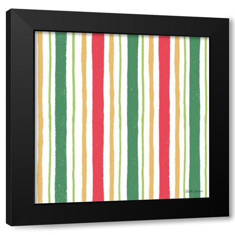Holiday Paws Step 07B Black Modern Wood Framed Art Print by Grove, Beth