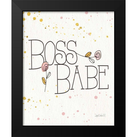 Fashion Feet XIII Black Modern Wood Framed Art Print by Tavoletti, Anne