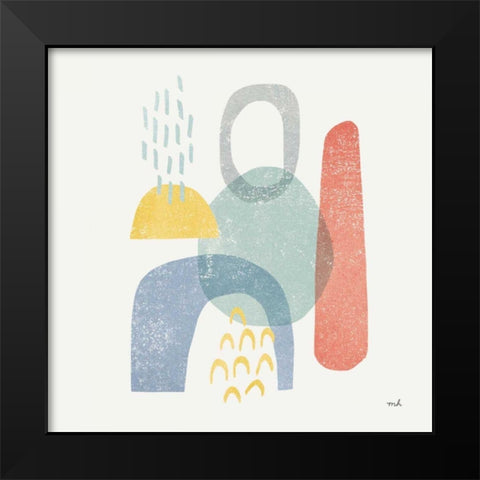 Milo II Black Modern Wood Framed Art Print by Hershey, Moira