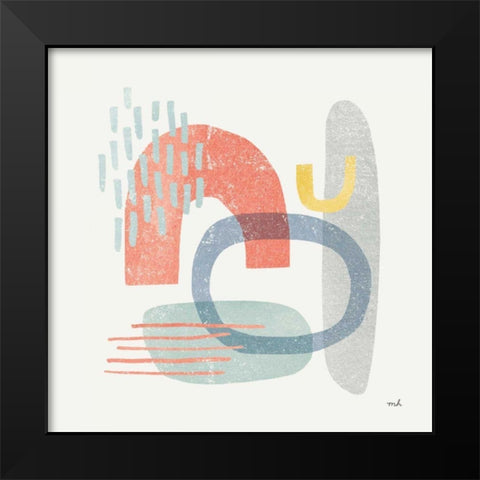 Milo III Black Modern Wood Framed Art Print by Hershey, Moira