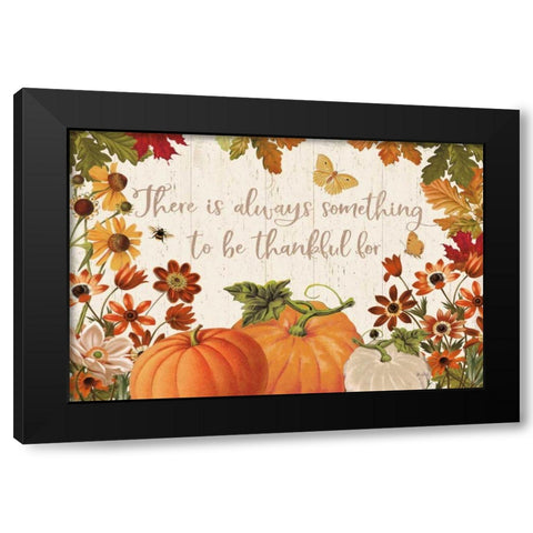 Fall Garden I Black Modern Wood Framed Art Print with Double Matting by Pertiet, Katie