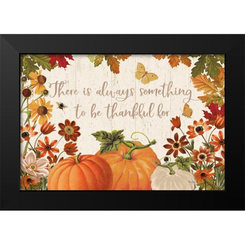 Fall Garden I Black Modern Wood Framed Art Print by Pertiet, Katie