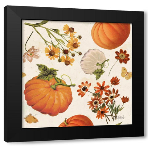 Fall Garden Step 01A Black Modern Wood Framed Art Print by Pertiet, Katie
