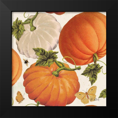 Fall Garden Step 03A Black Modern Wood Framed Art Print by Pertiet, Katie