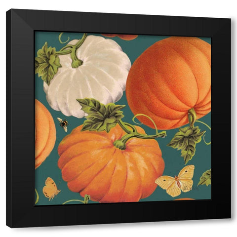 Fall Garden Step 03B Black Modern Wood Framed Art Print with Double Matting by Pertiet, Katie
