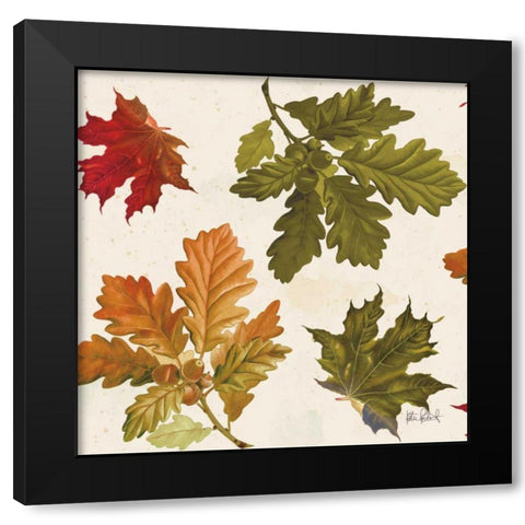 Fall Garden Step 04A Black Modern Wood Framed Art Print by Pertiet, Katie