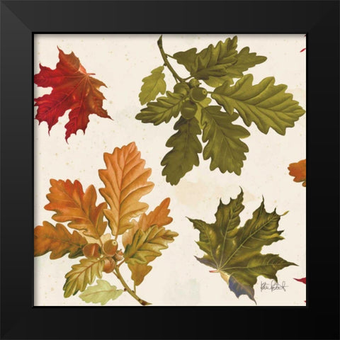 Fall Garden Step 04A Black Modern Wood Framed Art Print by Pertiet, Katie