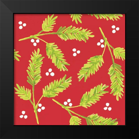 Baked with Love Step 02B Black Modern Wood Framed Art Print by Tavoletti, Anne