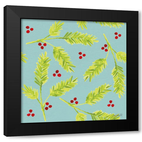 Baked with Love Step 02C Black Modern Wood Framed Art Print by Tavoletti, Anne