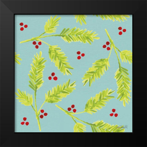 Baked with Love Step 02C Black Modern Wood Framed Art Print by Tavoletti, Anne