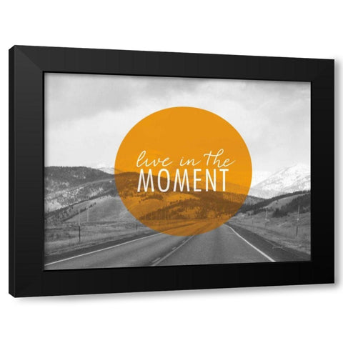 Bold Adventures I v2 Black Modern Wood Framed Art Print with Double Matting by Marshall, Laura