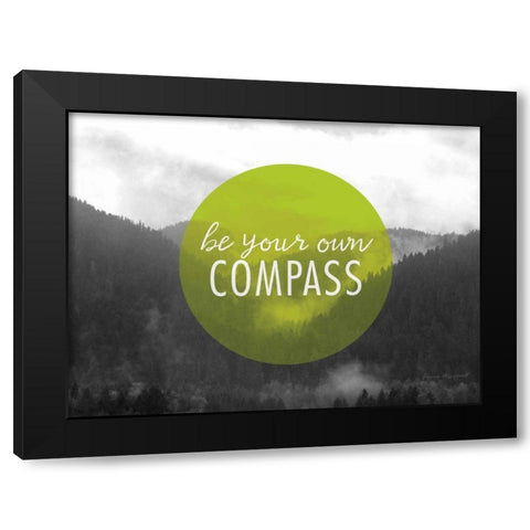 Bold Adventures IV v2 Black Modern Wood Framed Art Print with Double Matting by Marshall, Laura