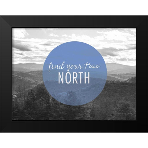 Bold Adventures VI v2 Black Modern Wood Framed Art Print by Marshall, Laura