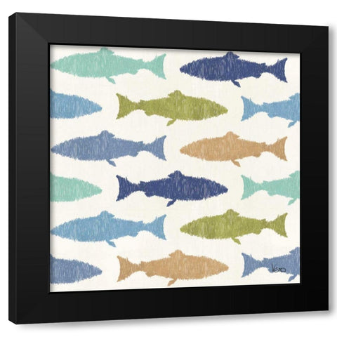 Otomi Lake Step 05A Black Modern Wood Framed Art Print by Charron, Veronique