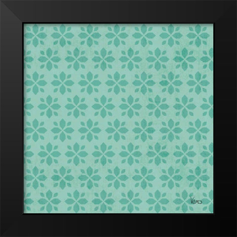 Otomi Lake Step 06D Black Modern Wood Framed Art Print by Charron, Veronique