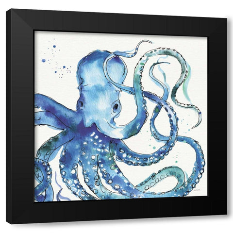 Deep Sea VIII Black Modern Wood Framed Art Print by Tavoletti, Anne