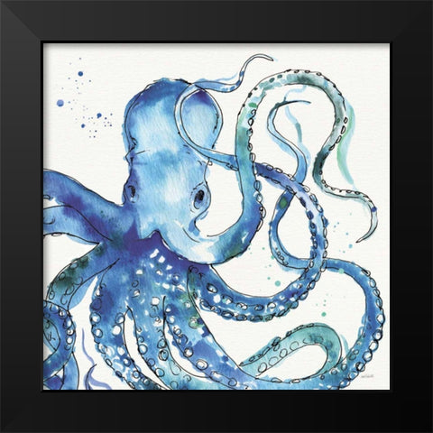 Deep Sea VIII Black Modern Wood Framed Art Print by Tavoletti, Anne