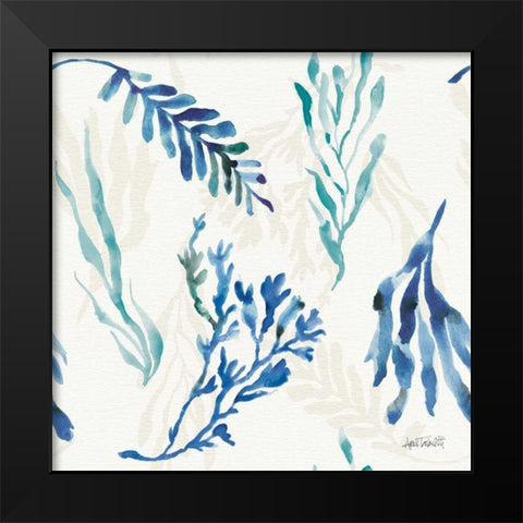 Deep Sea Step 03A Black Modern Wood Framed Art Print by Tavoletti, Anne