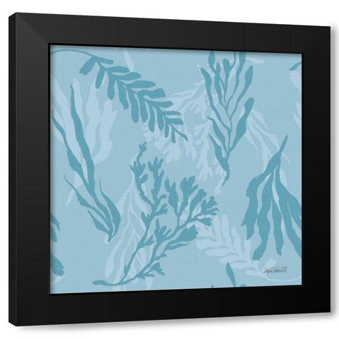Deep Sea Step 03B Black Modern Wood Framed Art Print with Double Matting by Tavoletti, Anne