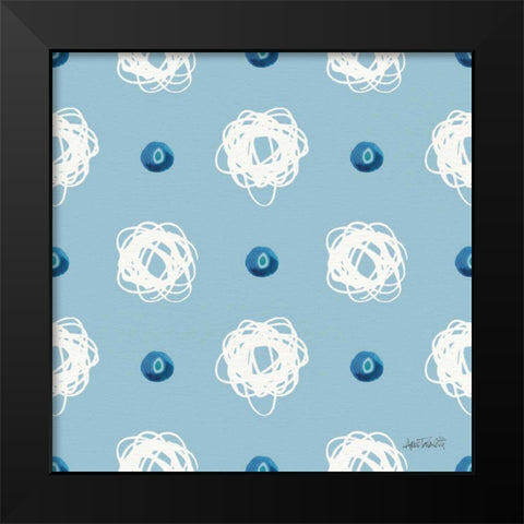 Deep Sea Step 07B Black Modern Wood Framed Art Print by Tavoletti, Anne