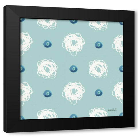 Deep Sea Step 07C Black Modern Wood Framed Art Print with Double Matting by Tavoletti, Anne