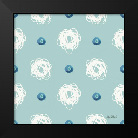 Deep Sea Step 07C Black Modern Wood Framed Art Print by Tavoletti, Anne