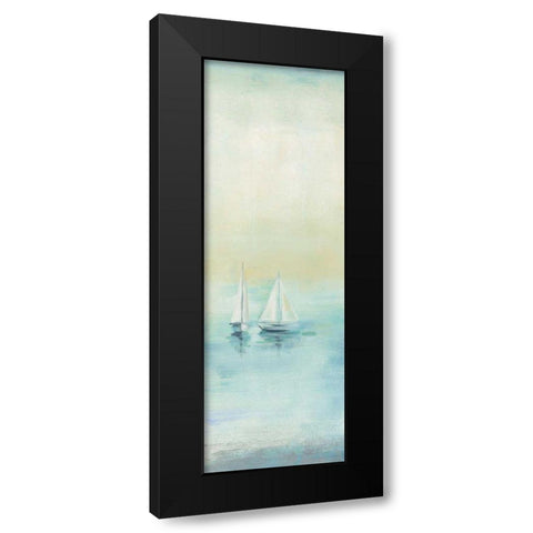 Early Morning Sea II Black Modern Wood Framed Art Print by Vassileva, Silvia