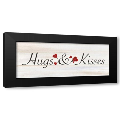 Rustic Valentine Saying III Black Modern Wood Framed Art Print with Double Matting by McKenna, Kathleen Parr
