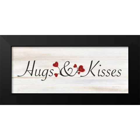Rustic Valentine Saying III Black Modern Wood Framed Art Print by McKenna, Kathleen Parr