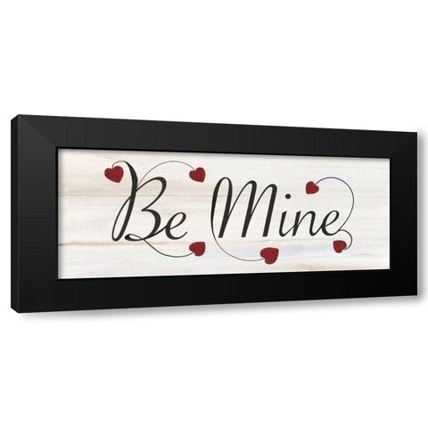 Rustic Valentine Saying IV Black Modern Wood Framed Art Print by McKenna, Kathleen Parr