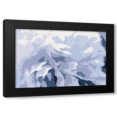Peony Delight Black Modern Wood Framed Art Print by Hershey, Moira