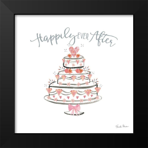 It Takes Two VIII Black Modern Wood Framed Art Print by Zaman, Farida