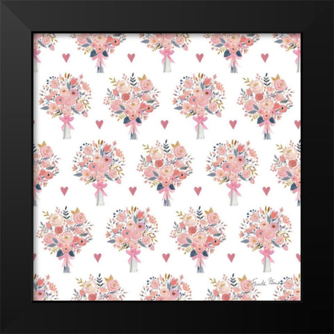 It Takes Two Step 02A Black Modern Wood Framed Art Print by Zaman, Farida