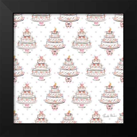 It Takes Two Step 03A Black Modern Wood Framed Art Print by Zaman, Farida