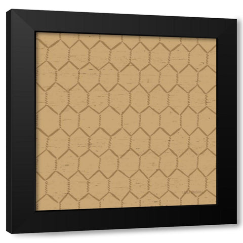 Country Roads Step 06C Black Modern Wood Framed Art Print with Double Matting by Marshall, Laura