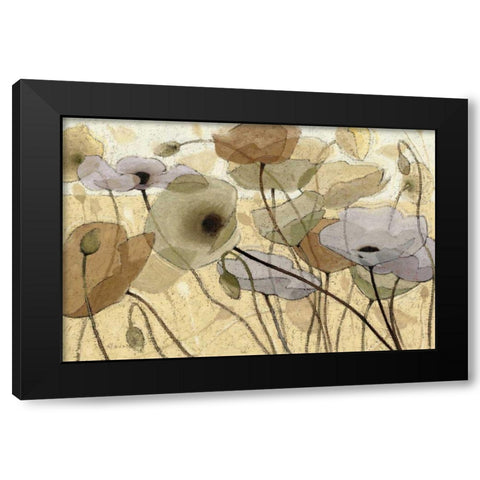 Fluidity IV - WAG Black Modern Wood Framed Art Print by Novak, Shirley