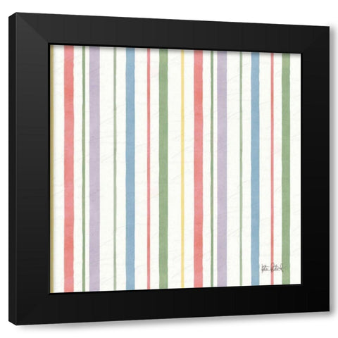 Easter Garden Step 06 Black Modern Wood Framed Art Print with Double Matting by Pertiet, Katie