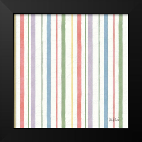Easter Garden Step 06 Black Modern Wood Framed Art Print by Pertiet, Katie
