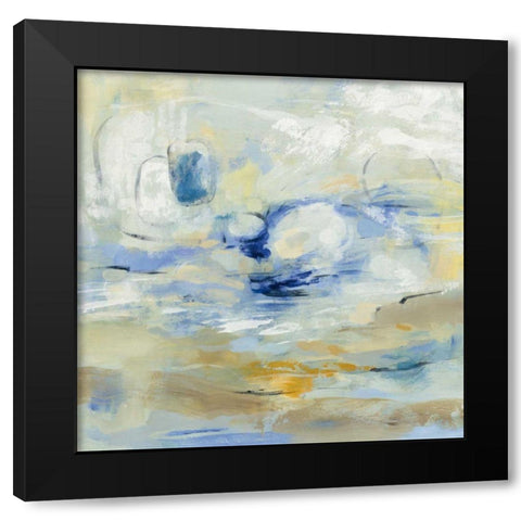 August Morning Black Modern Wood Framed Art Print with Double Matting by Vassileva, Silvia