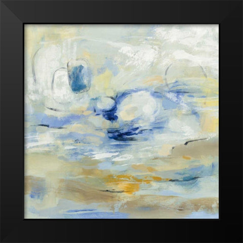 August Morning Black Modern Wood Framed Art Print by Vassileva, Silvia