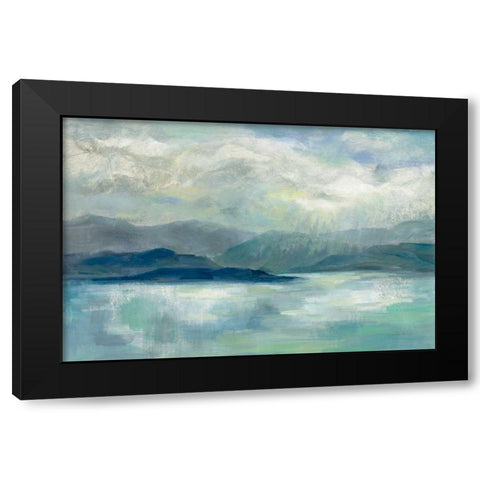 Early Sunrise Black Modern Wood Framed Art Print with Double Matting by Vassileva, Silvia