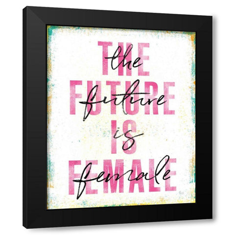 Empowerment I Black Modern Wood Framed Art Print by Marshall, Laura