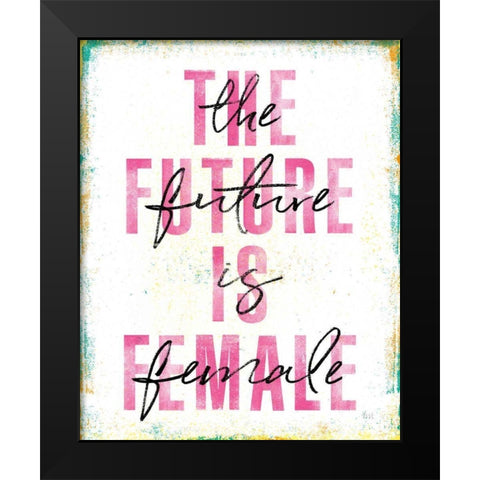 Empowerment I Black Modern Wood Framed Art Print by Marshall, Laura
