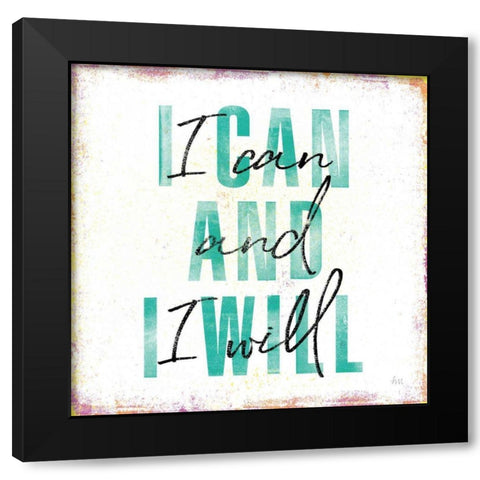 Empowerment III Black Modern Wood Framed Art Print with Double Matting by Marshall, Laura
