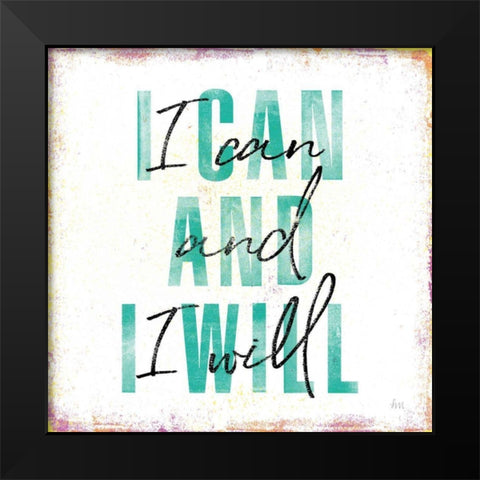 Empowerment III Black Modern Wood Framed Art Print by Marshall, Laura