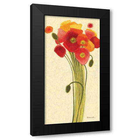 Sizzle III - Wag Black Modern Wood Framed Art Print by Novak, Shirley