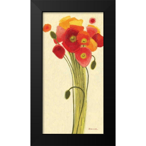 Sizzle III - Wag Black Modern Wood Framed Art Print by Novak, Shirley